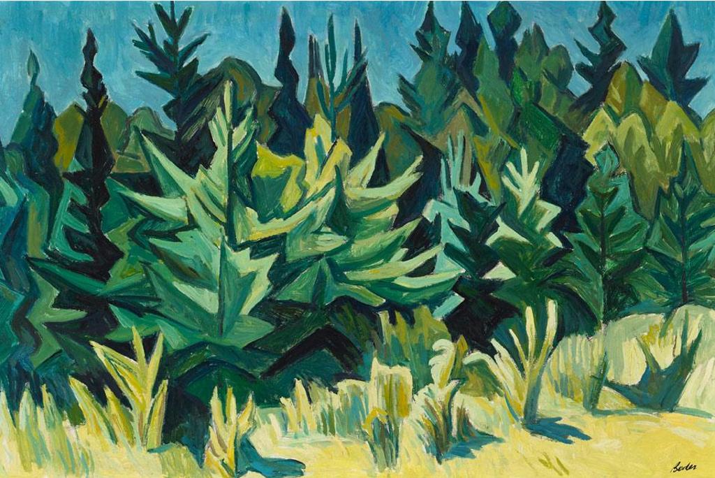Jack Beder (1910-1987) - Conifers, 1956