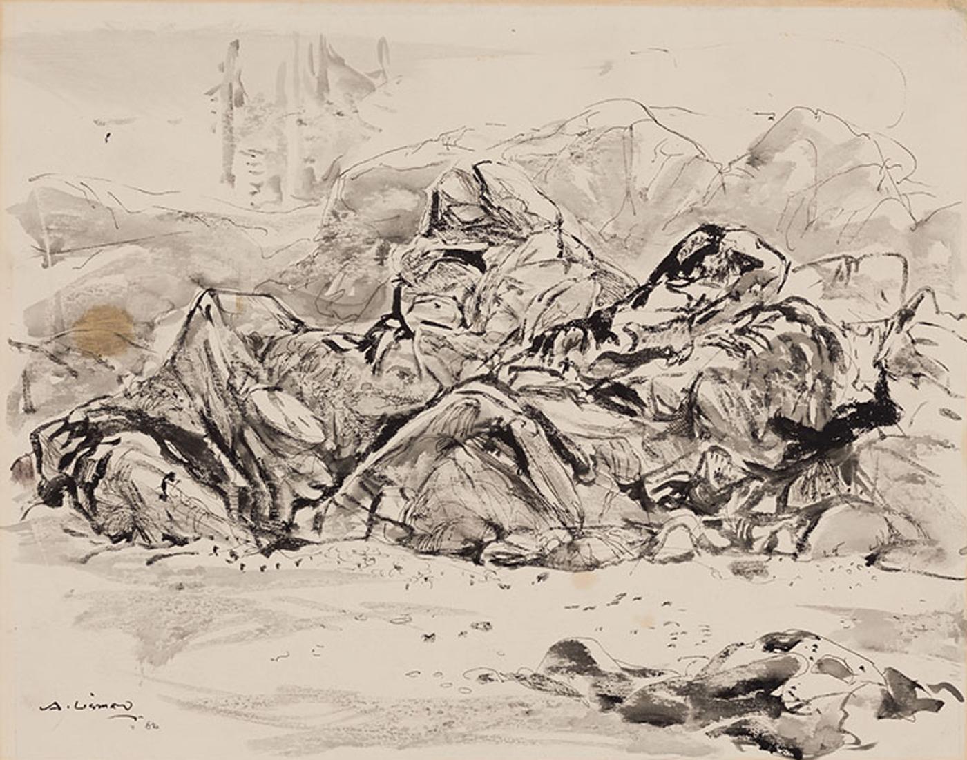 Arthur Lismer (1885-1969) - Rocky Shore