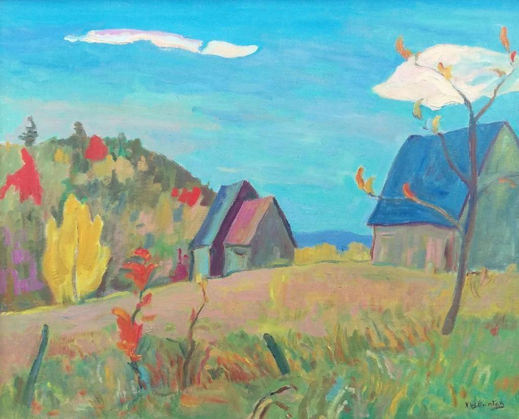 Ralph Wallace Burton (1905-1983) - Autumn, Cascades, Quebec