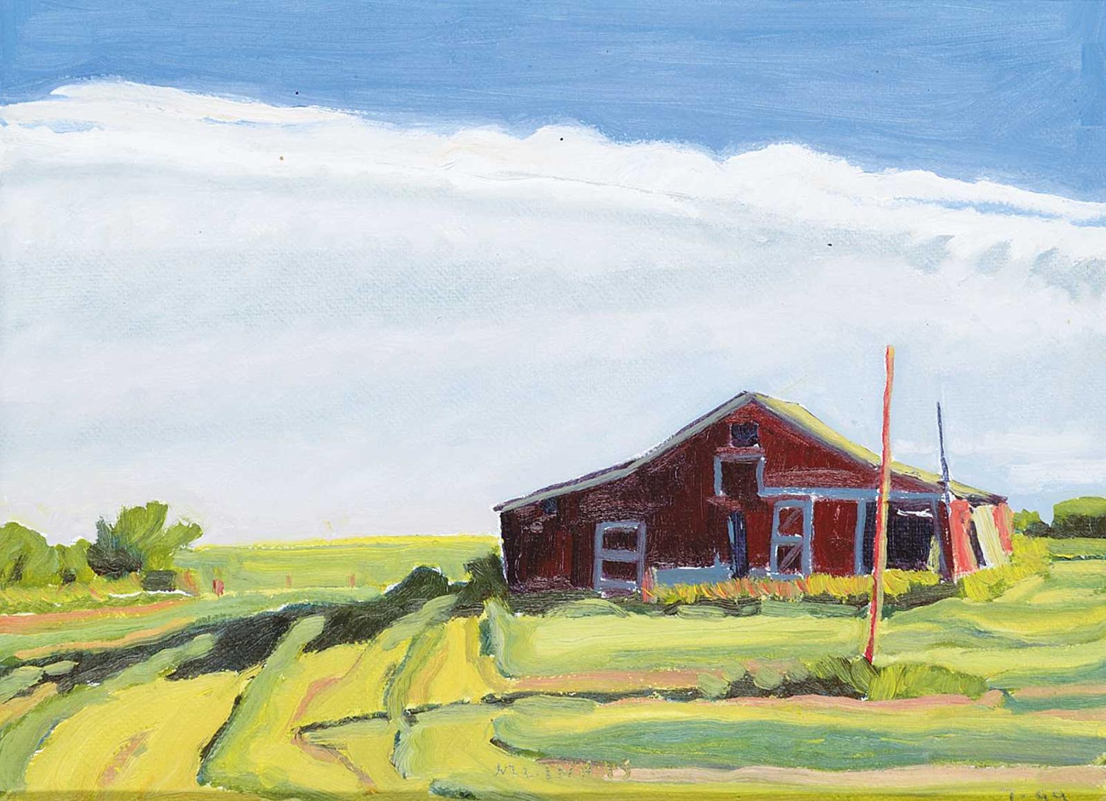 Robert F.M. McInnis (1942) - Untitled - The Red Barn