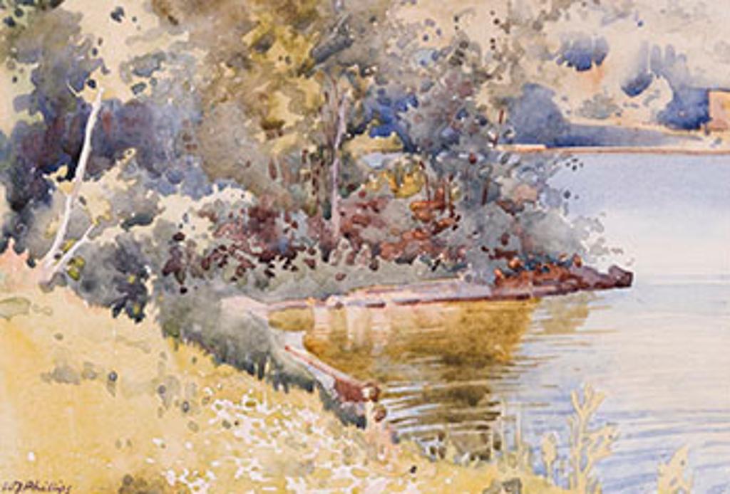 Walter Joseph (W.J.) Phillips (1884-1963) - Spring Riverbank
