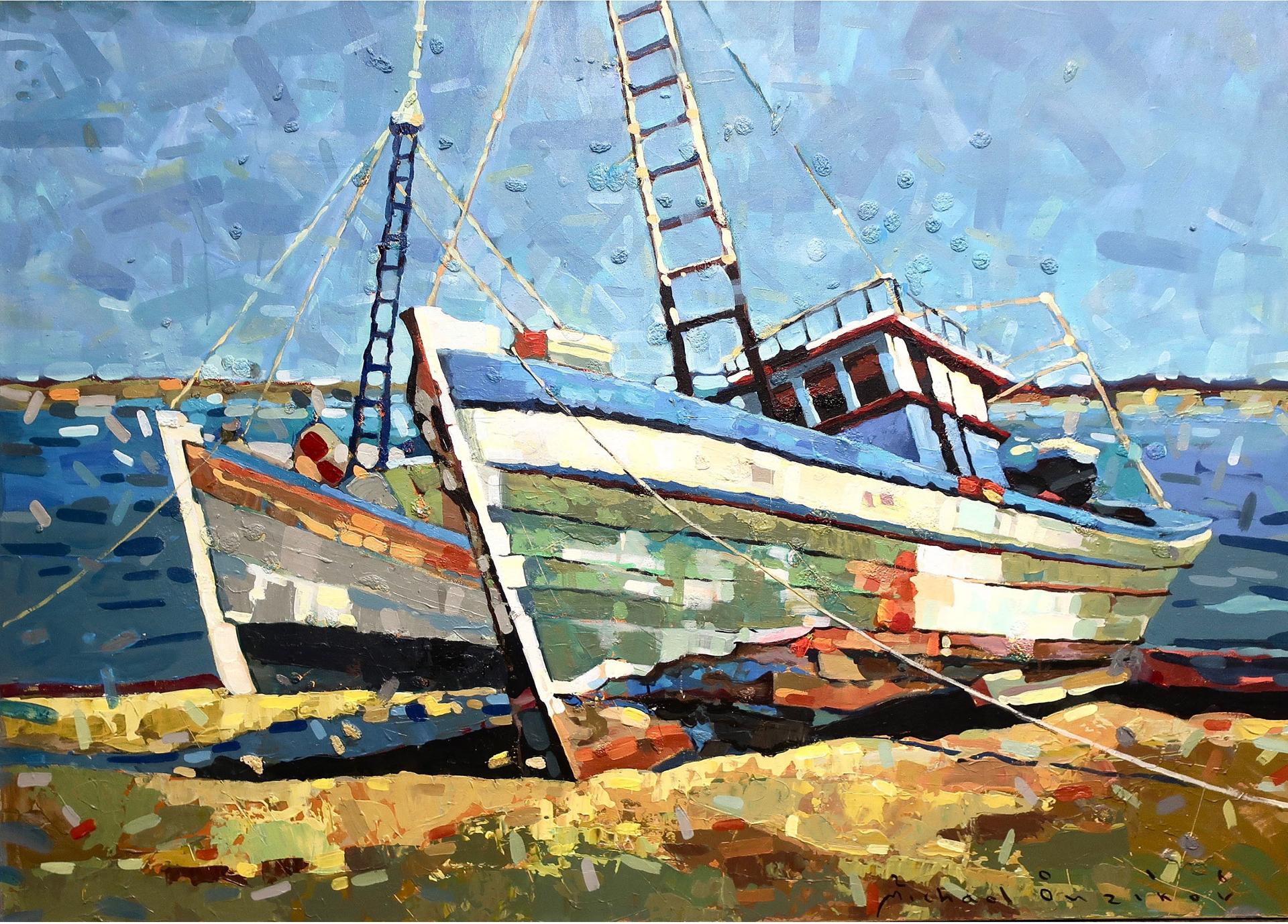Michael Ouzikov - Untitled (Beached Boats)