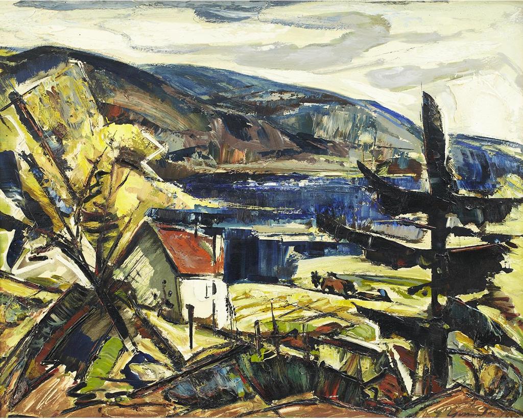 Joseph Giunta (1911-2001) - Paysage, Que. (Laurentian Landscape, Que.)