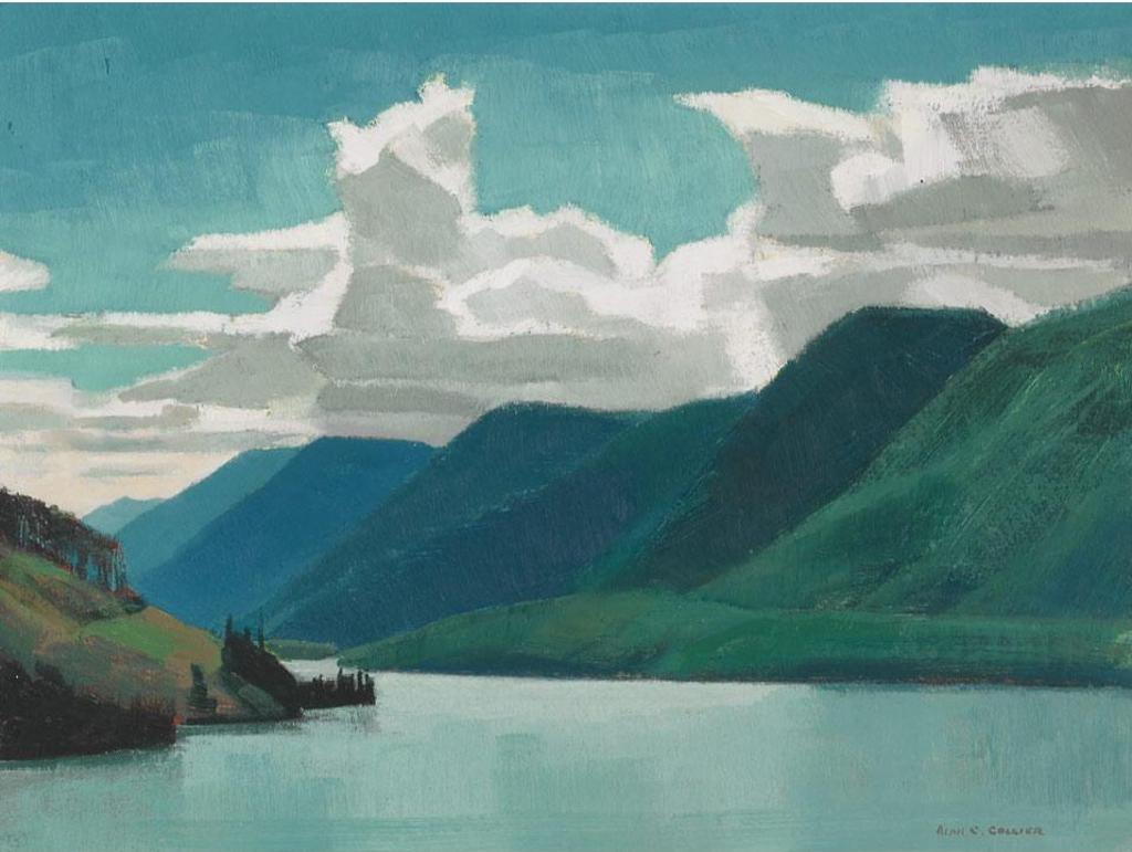Alan Caswell Collier (1911-1990) - Victoria Lake, Northern Vancouver Island, B.C.