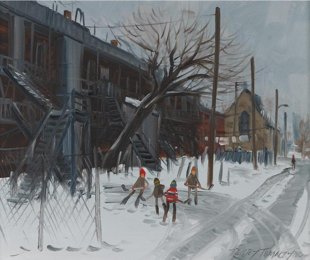 Terry Tomalty (1935) - Street Hockey By St. Judes