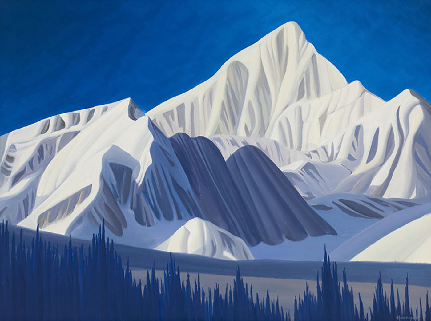 Kenneth Harrison (1951) - Snow Cap Edith Cavell