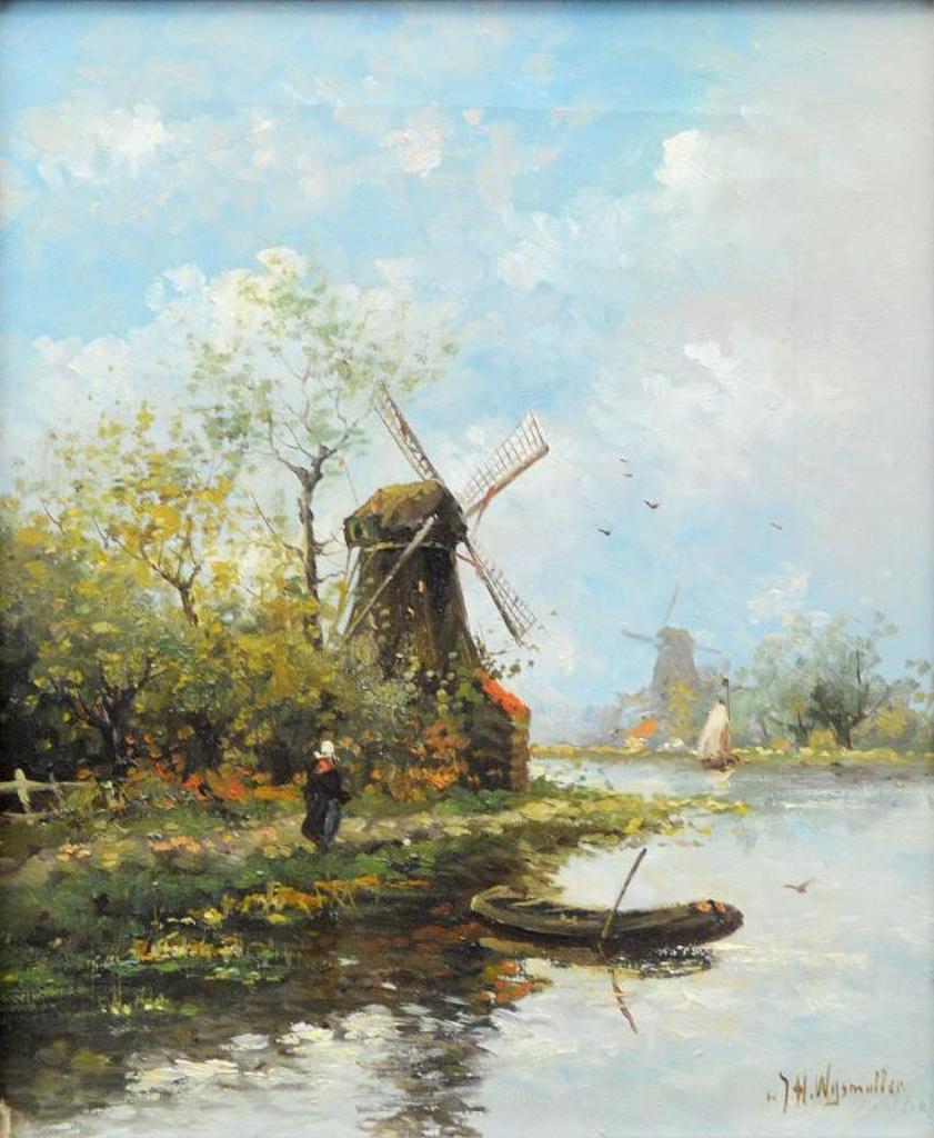 Jan Hillebrand Wijsmuller (1855-1925) - Dutch Canals