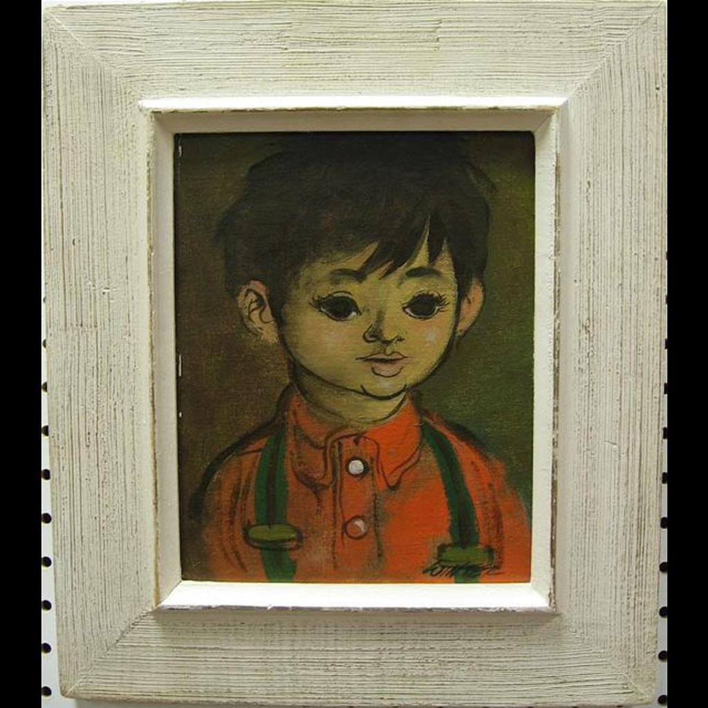 William Arthur Winter (1909-1996) - Boy In Red Shirt