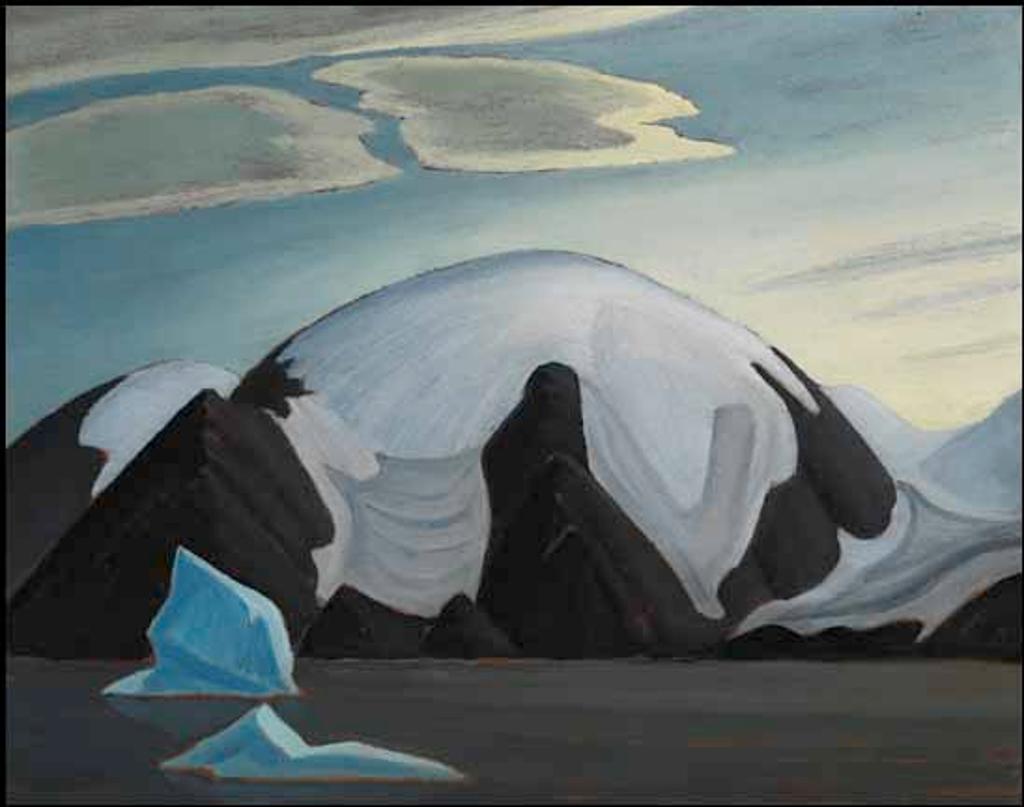 Lawren Stewart Harris (1885-1970) - Mountain, Baffin Island North, Arctic Sketch XII