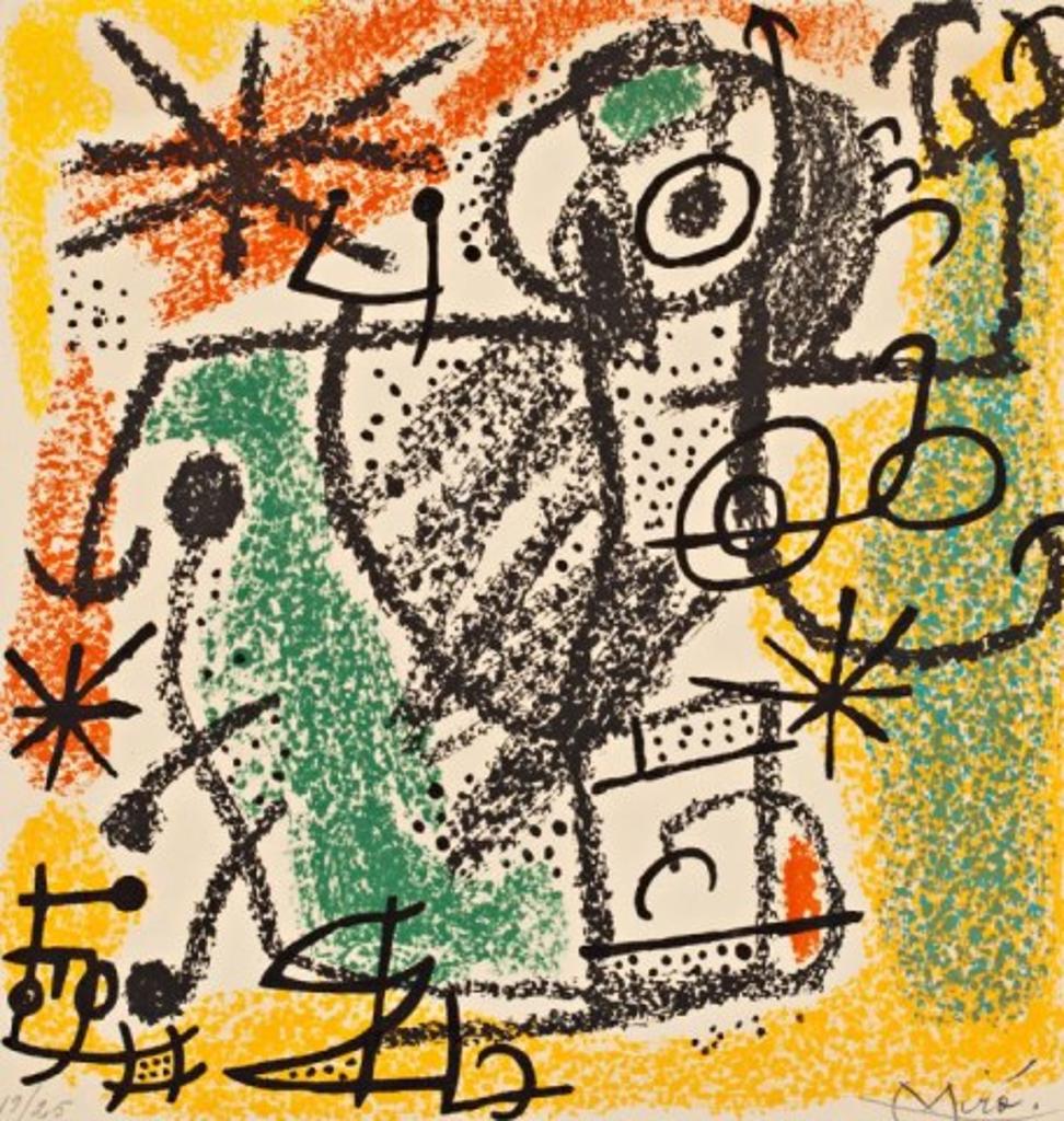 Joan Miró (1893-1983) - Les Essencies de la Terra, 1968