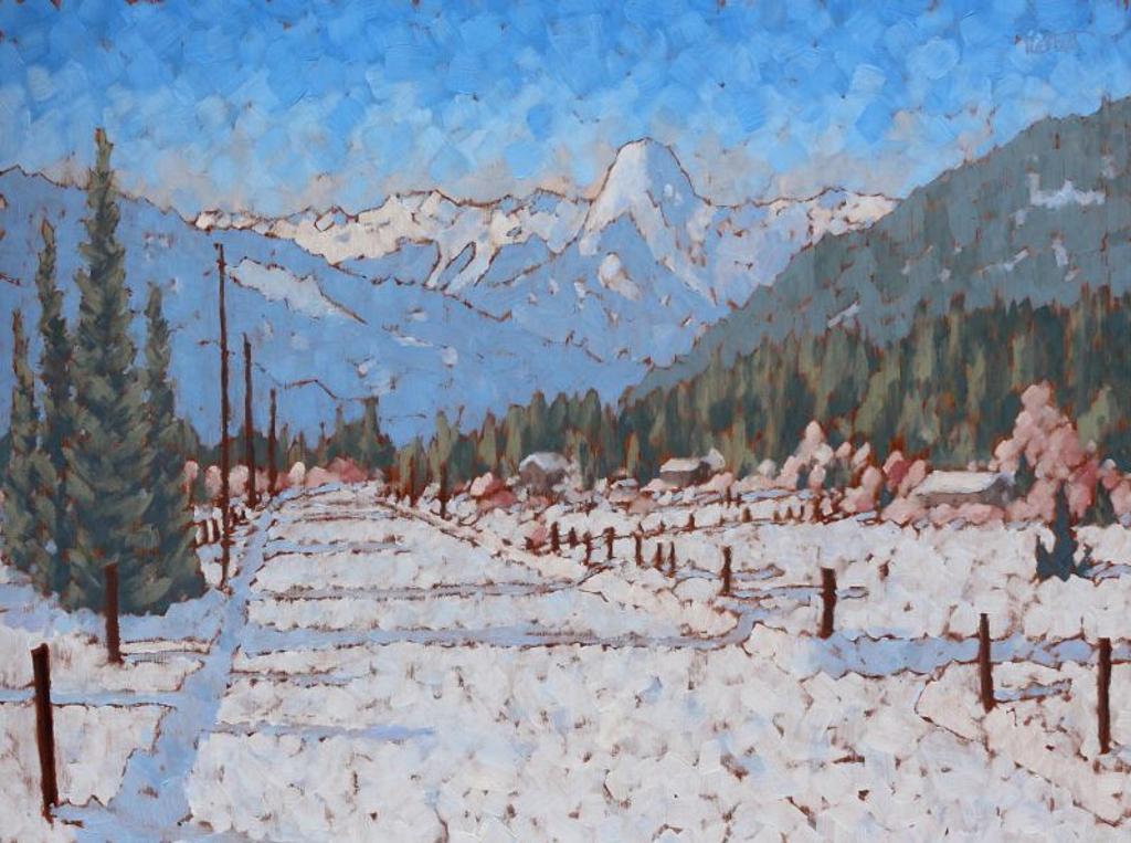 Peter Corbett (1961) - Along The Back Road, Slocan Valley; 2008