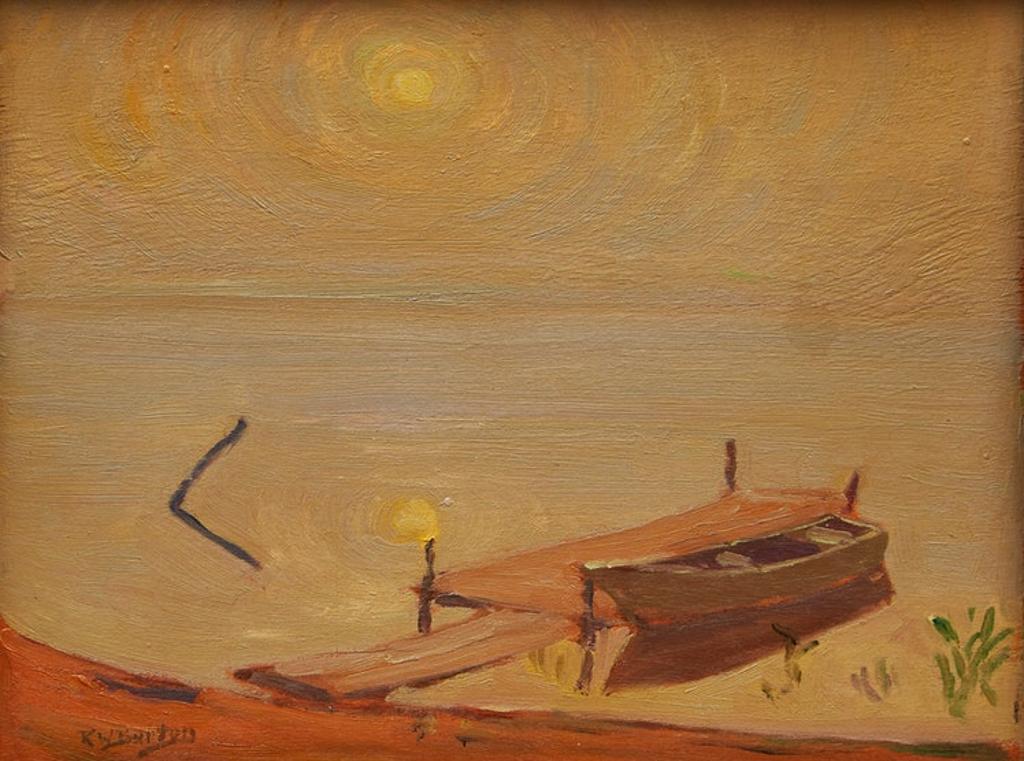 Ralph Wallace Burton (1905-1983) - Sunrise - Madawaska River East
