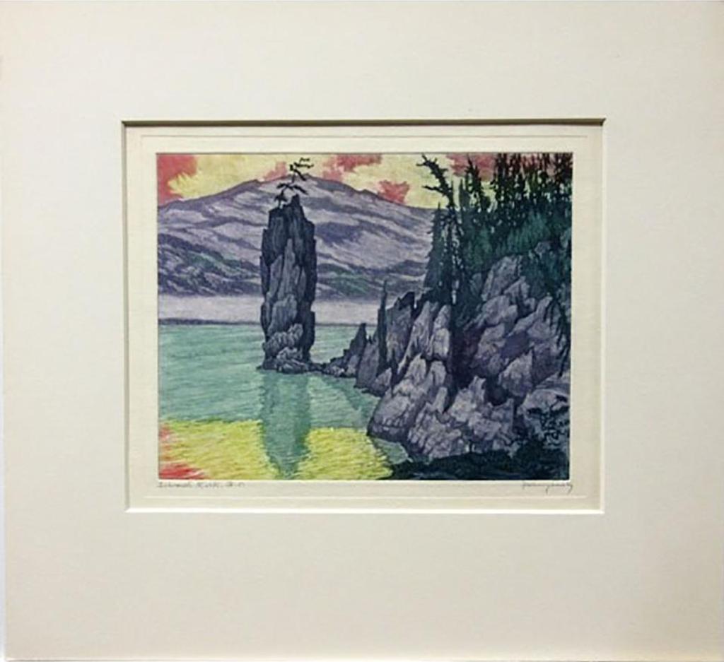 Nicholas Hornyansky (1896-1965) - Siwash Rock, B.C.