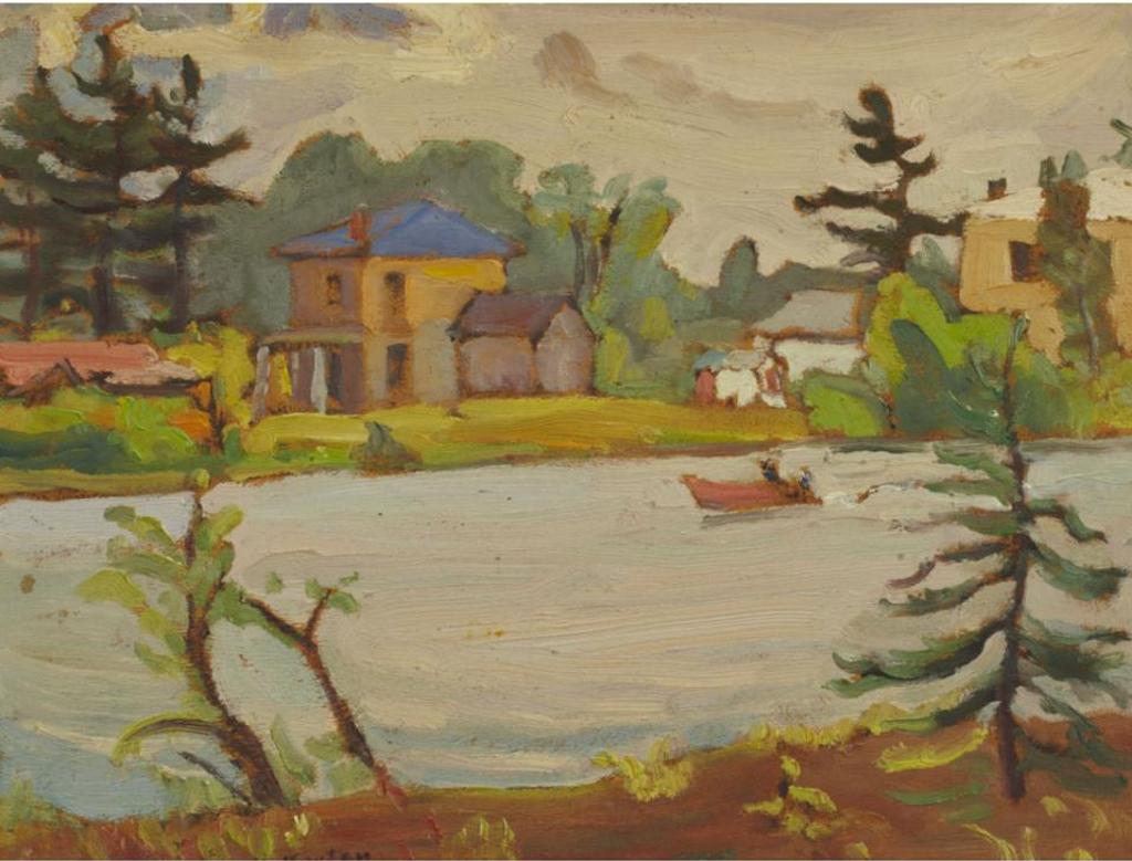 Ralph Wallace Burton (1905-1983) - Madawaska River At Combermere, Ont., 1962