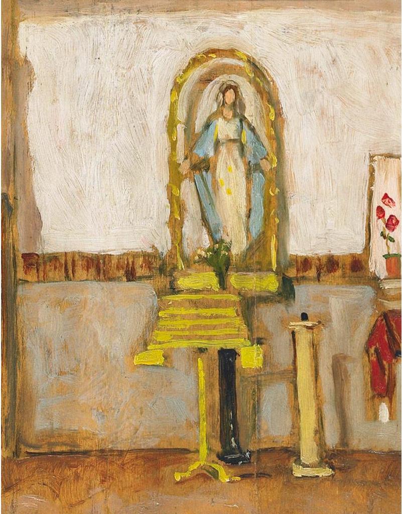 Emily Geraldine Coonan (1885-1971) - Church Interior, Florence