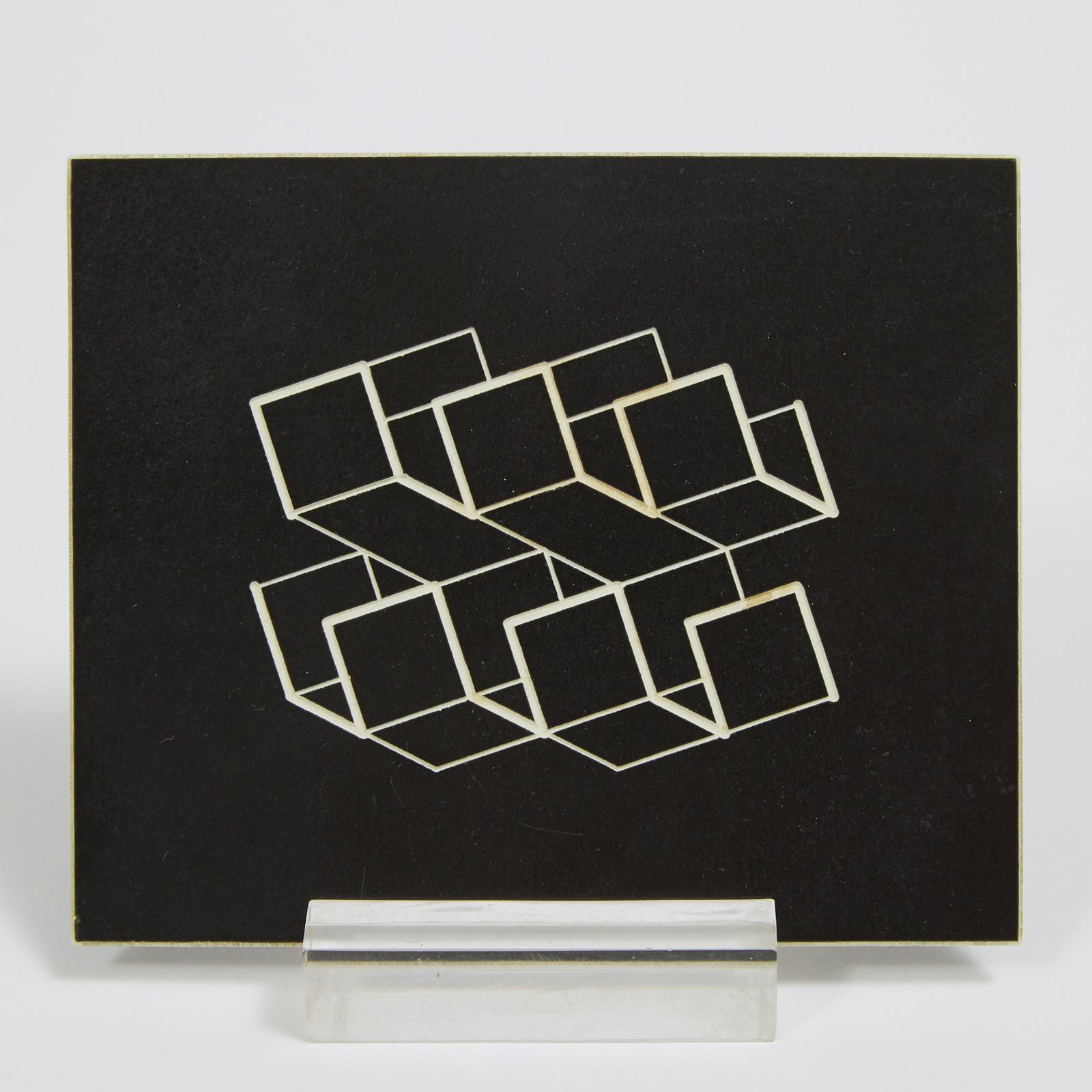 Josef Albers (1888-1976) - Structural Constellation, Circa 1955-1965