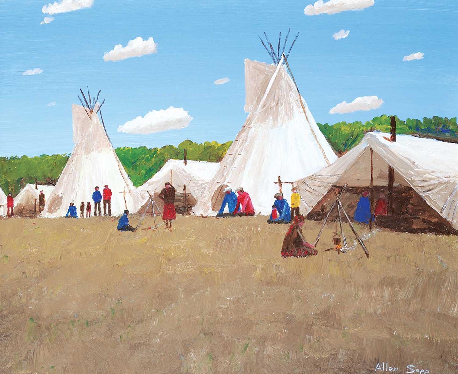 Allen Fredrick Sapp (1929-2015) - Indian Days