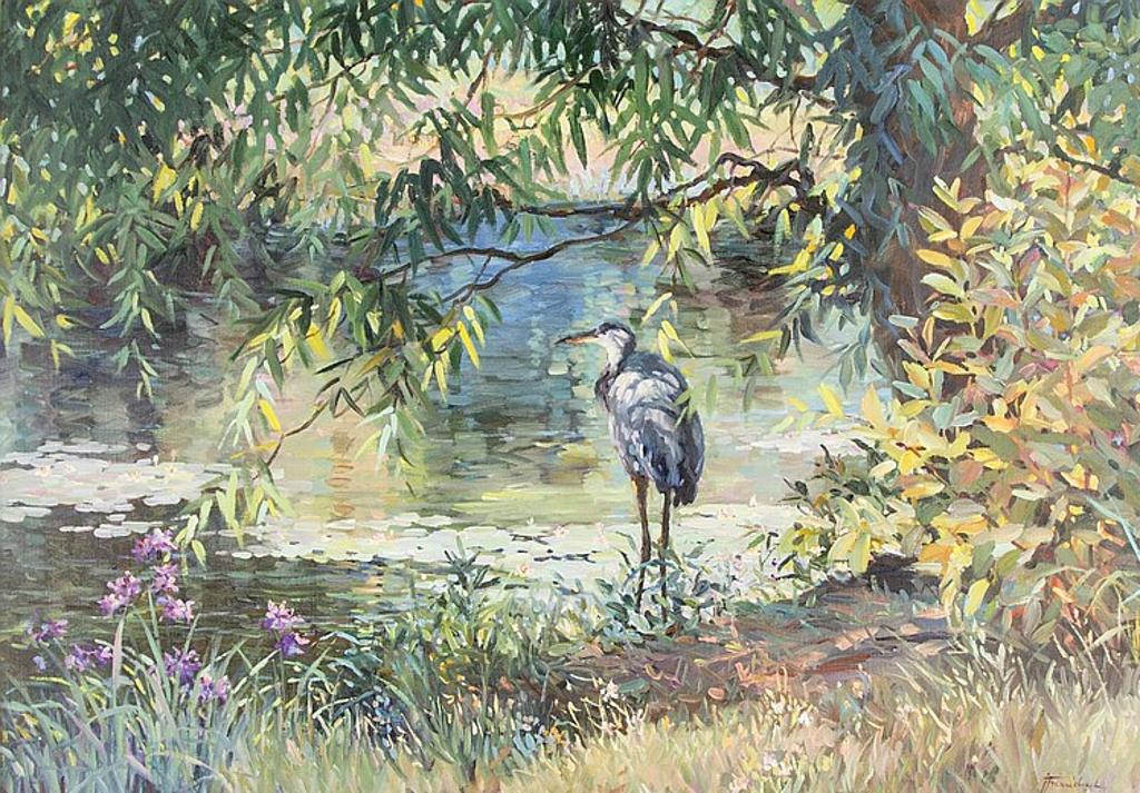 Jose Trinidad (1924-2019) - Lone Heron