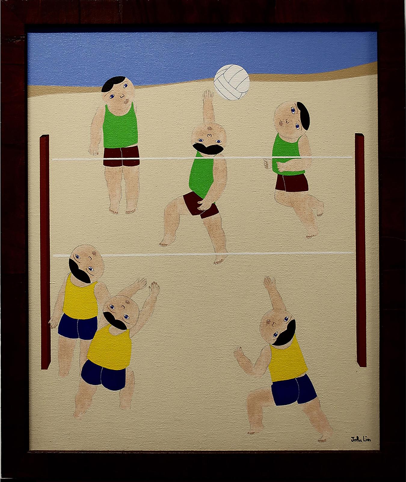 John Lim (1932) - Untitled (Volleyball)