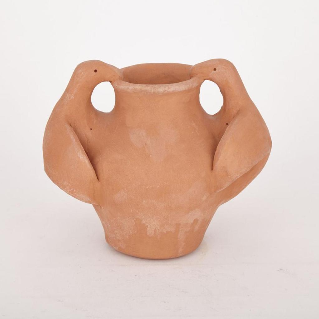 Phillip Ugjuk (1968) - Vase With Bird Handles