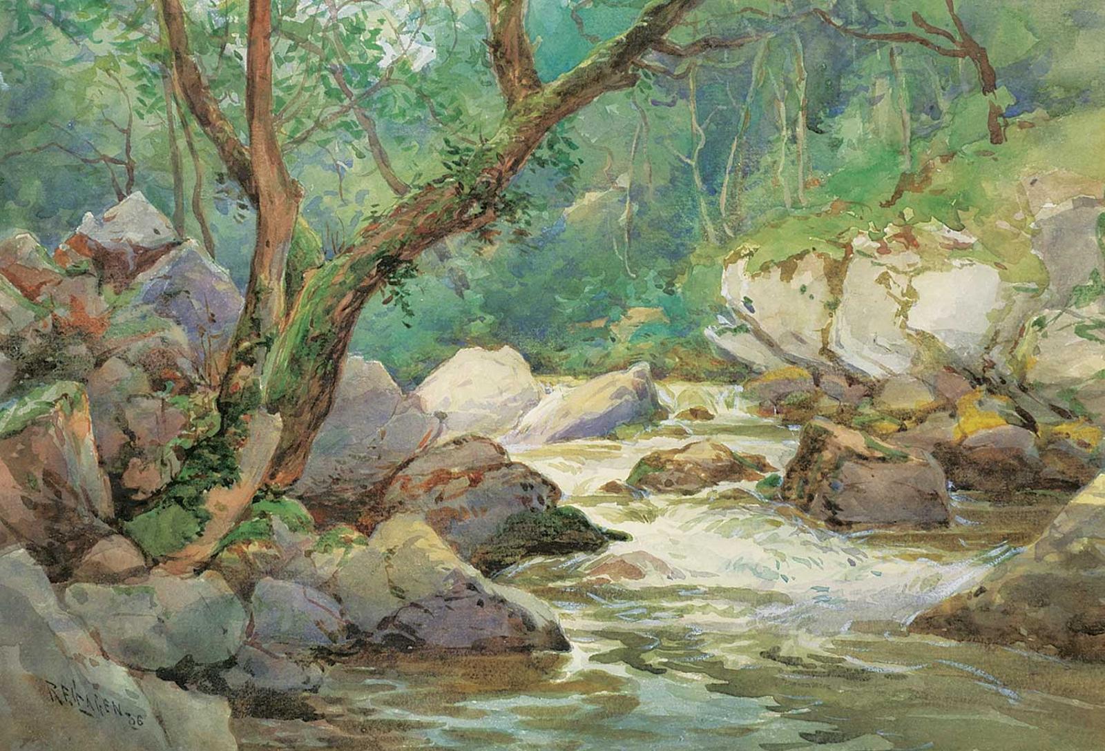 Robert Ford Gagen (1847-1926) - Forest Stream