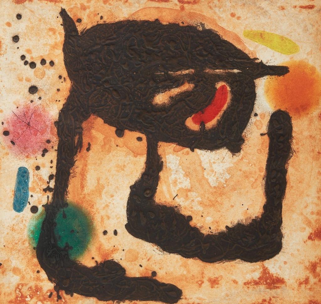 Joan Miró (1893-1983) - Le Dandy (Dupin 492)