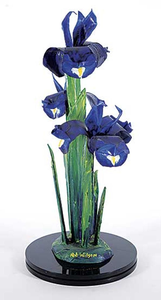 Rob Wilson - Three Blue Irises II