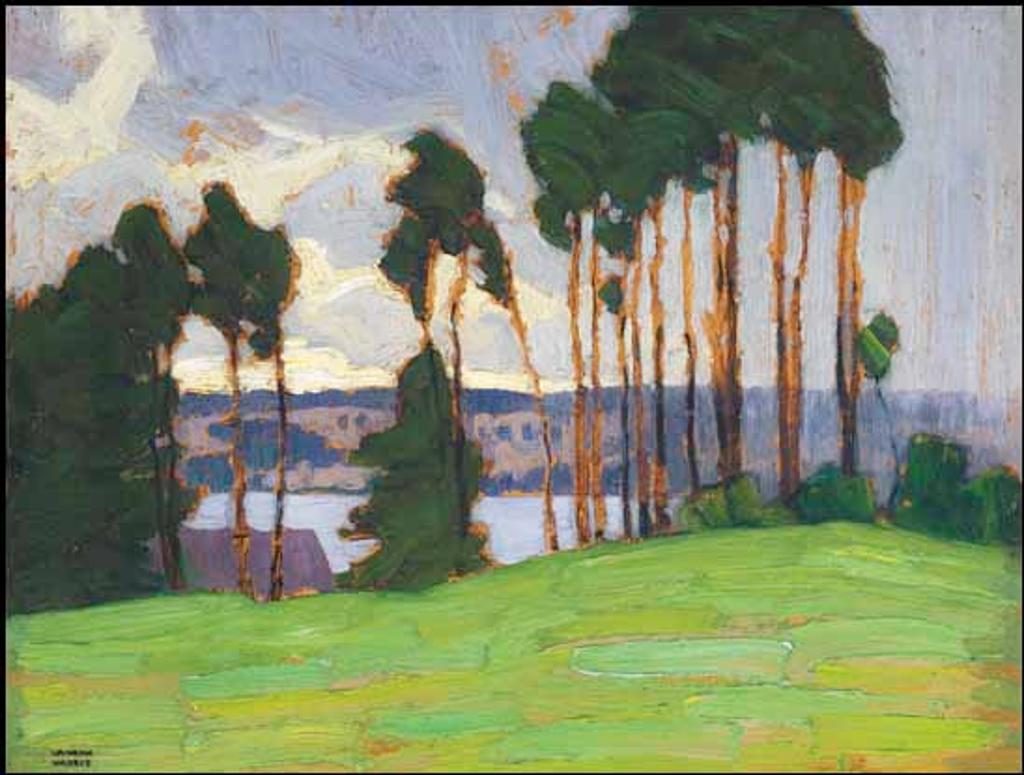Lawren Stewart Harris (1885-1970) - Rainstorm, Northern Lake