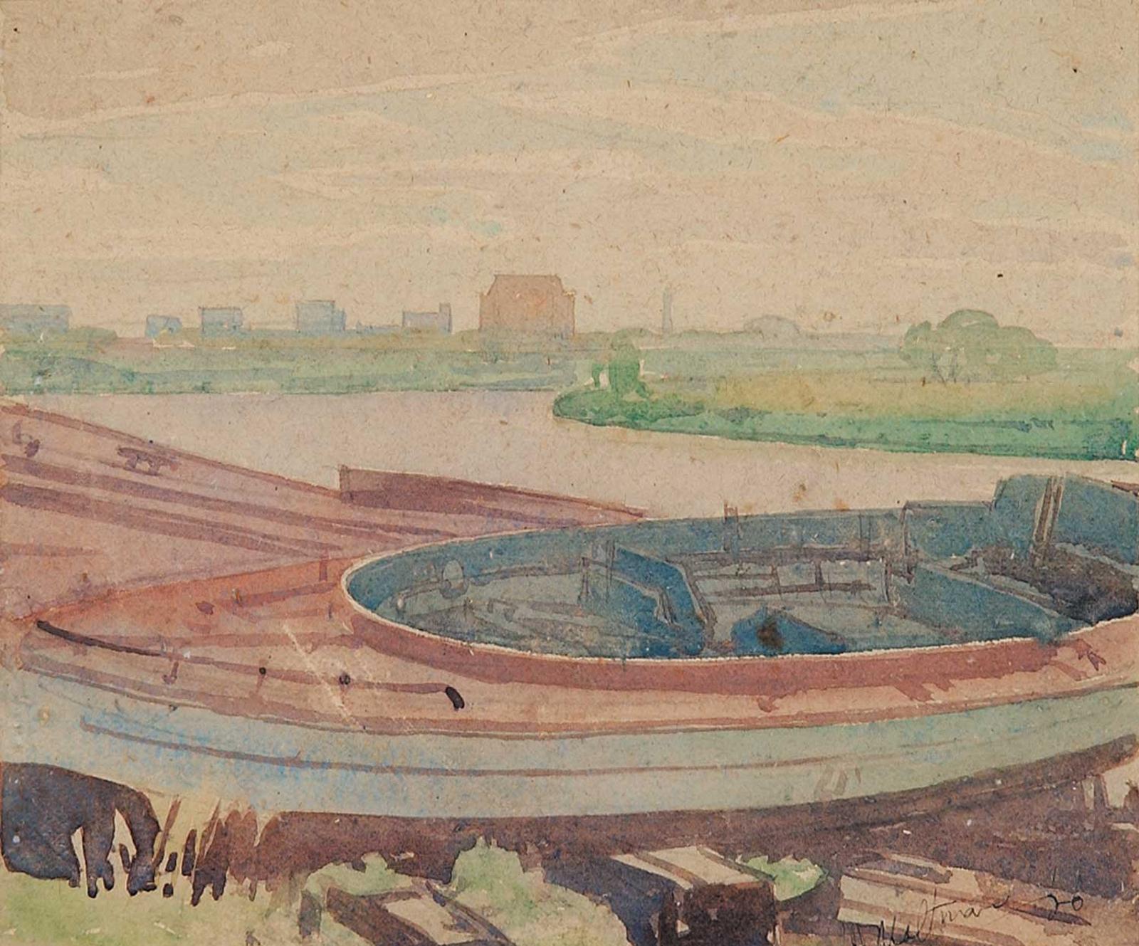 William Maltman (1901-1971) - Untitled - Winnipeg River