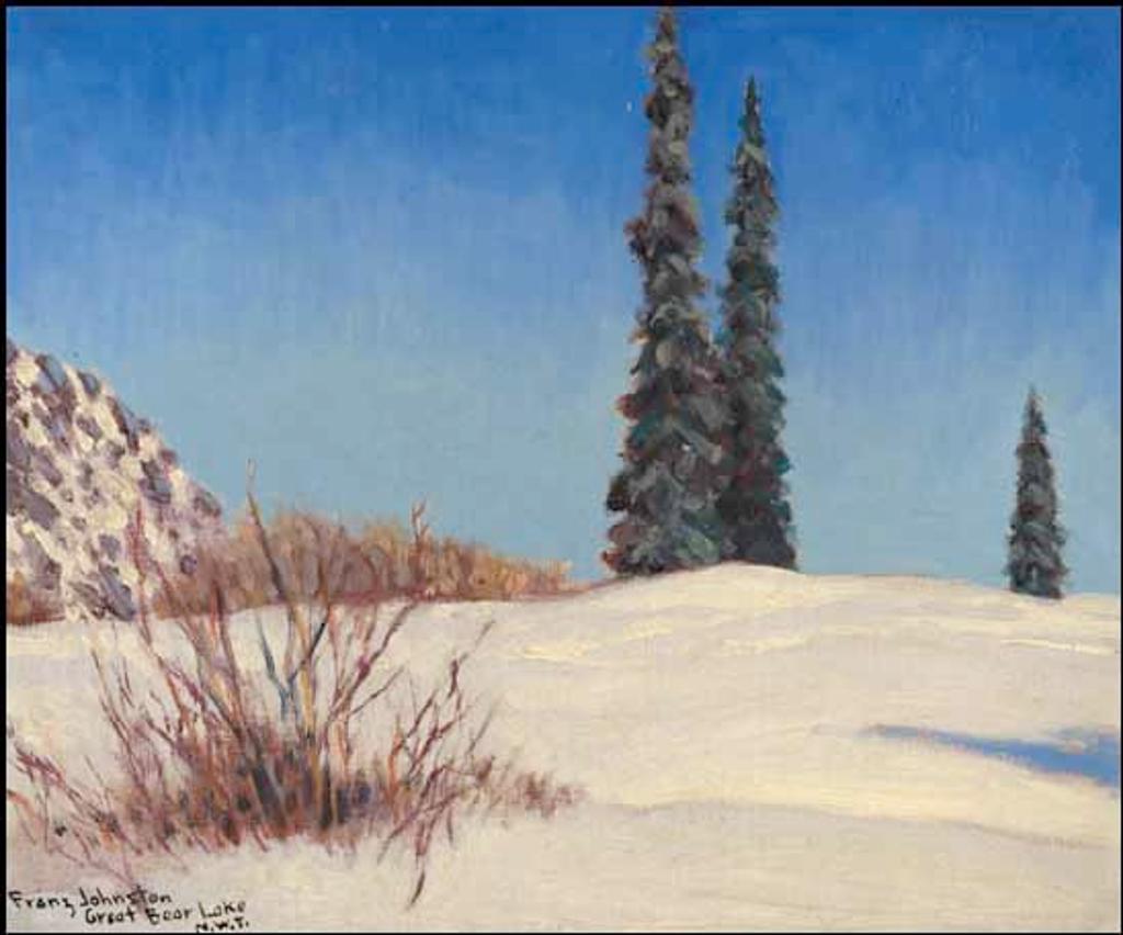 Frank (Franz) Hans Johnston (1888-1949) - Top of the Gulch, Eldorado, Great Bear Lake, NWT