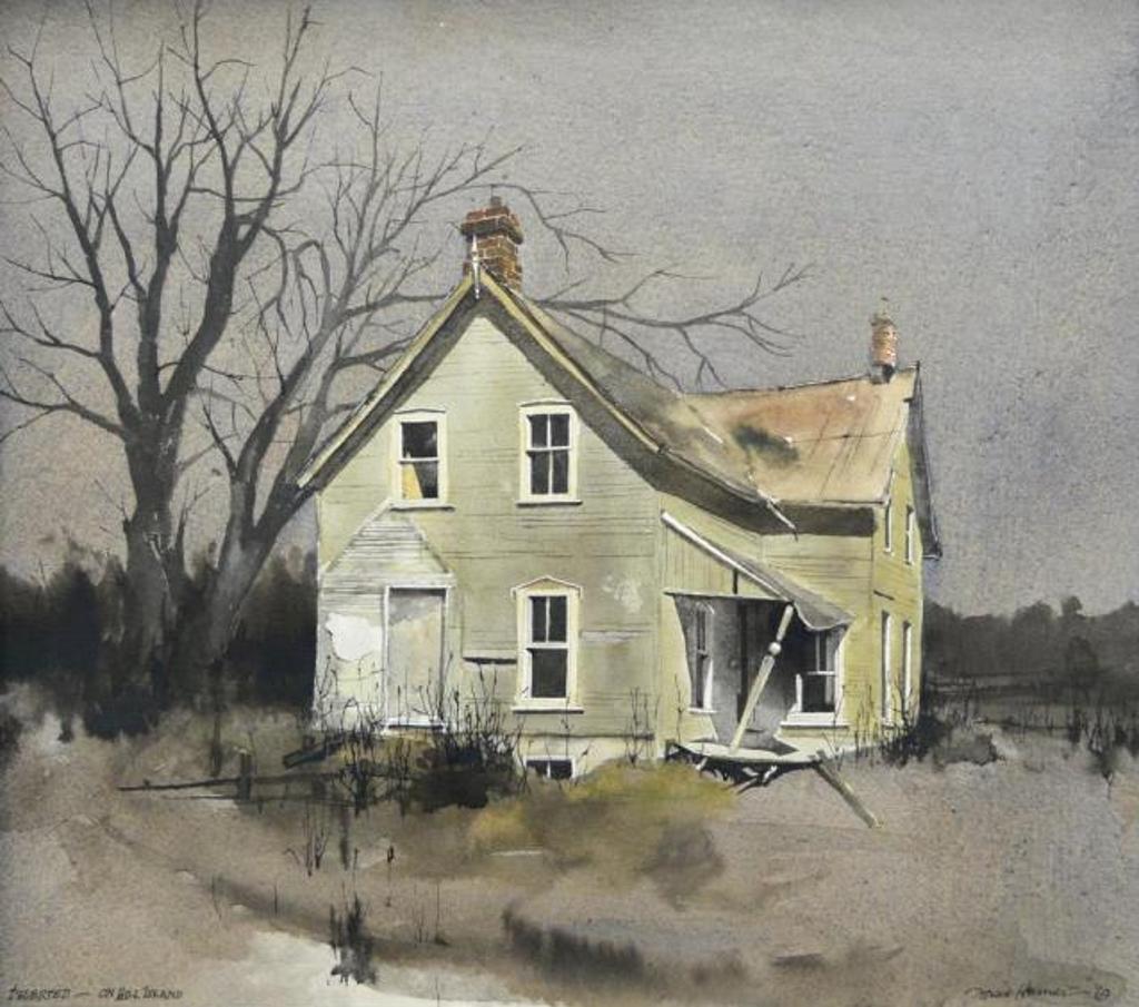 David Bryan Holmes (1936-1994) - Old Stone House