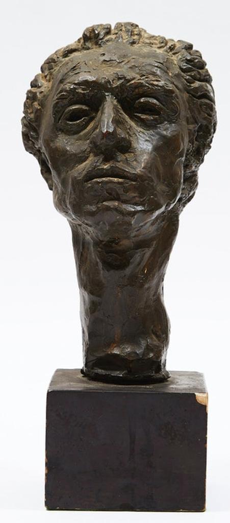 Barbara Elizabeth Mercer (1933-1981) - Portrait Bust of a Man