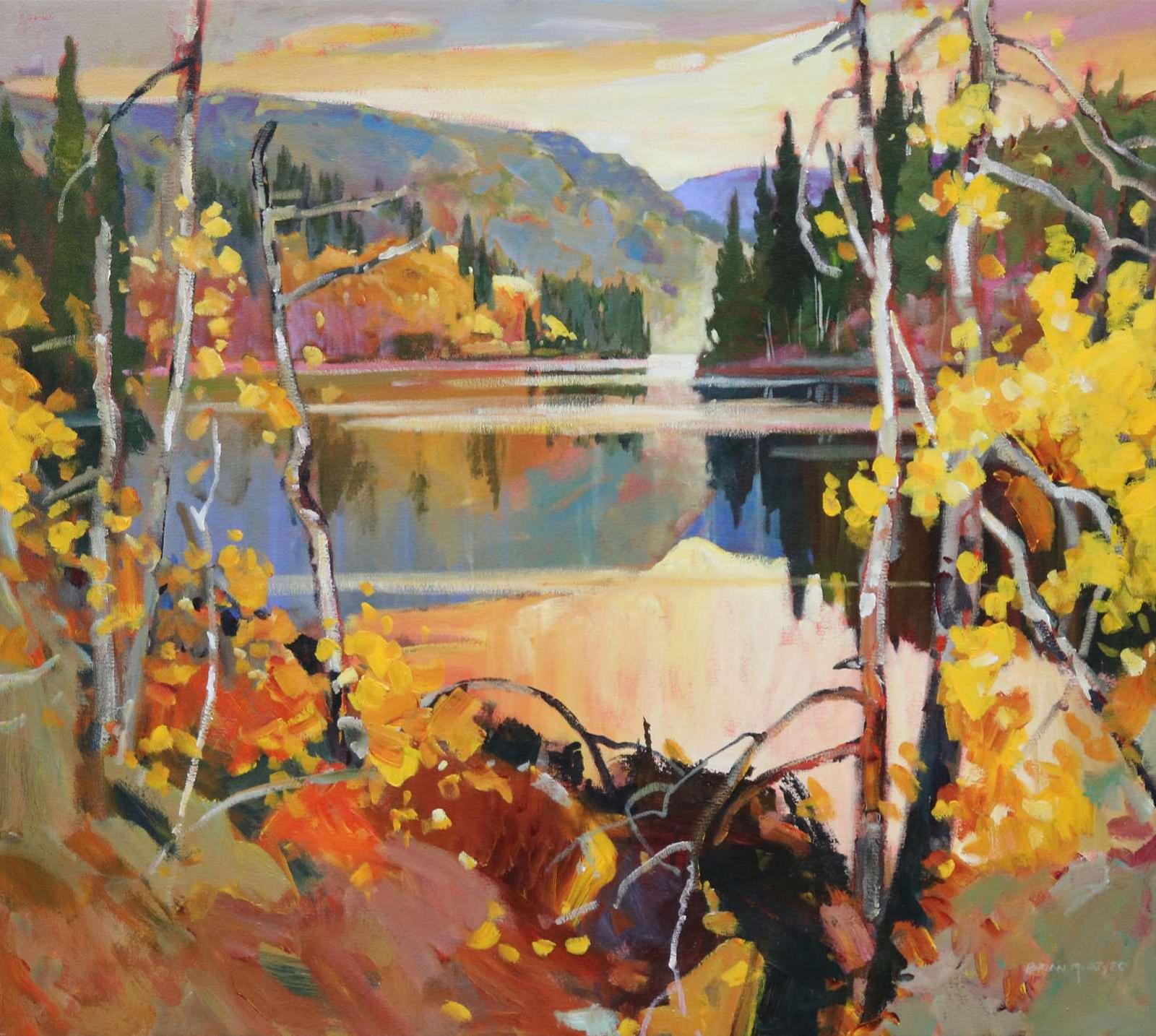 Brian Marshall Atyeo (1950) - New Day, Algonquin Park; 2005