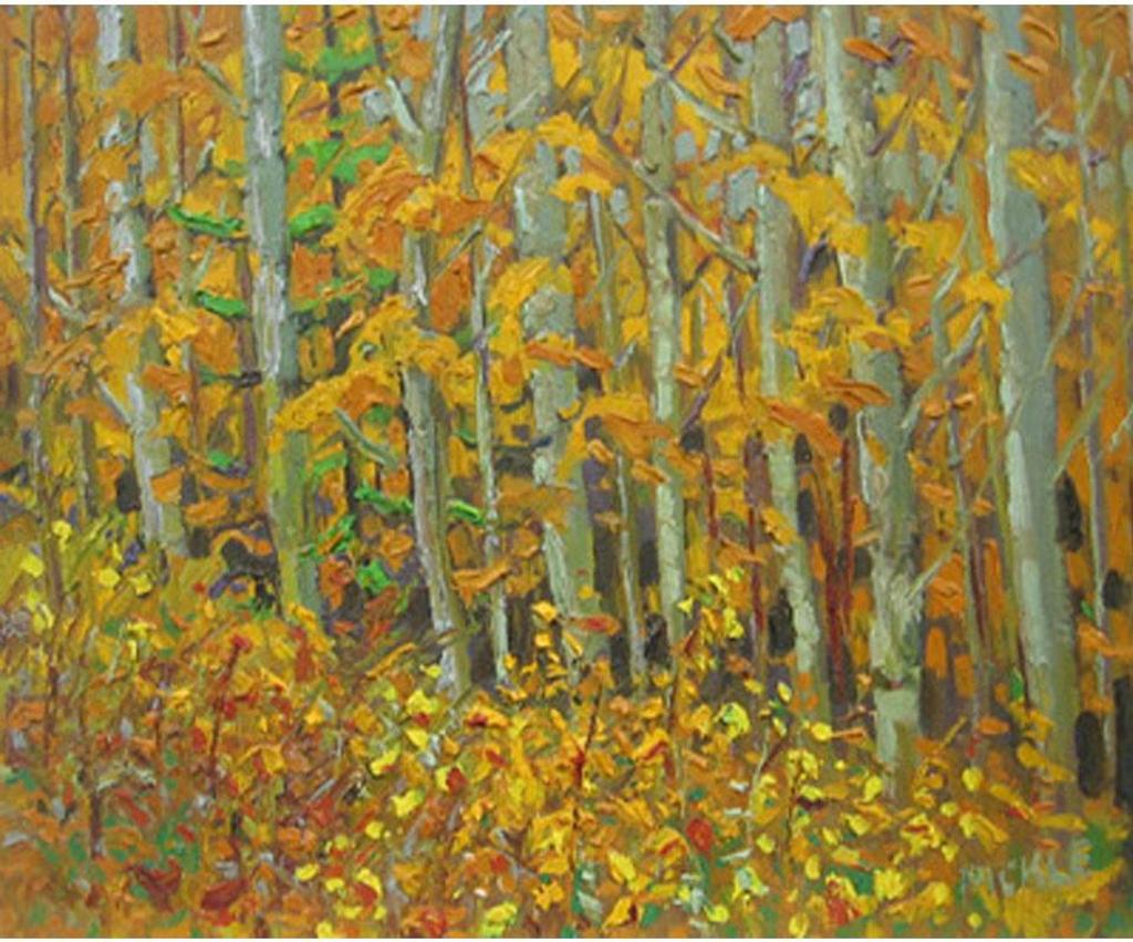 Lawrence Nickle (1931-2014) - Bush At Pasture Edge Near Studio (Armour Twp. Dist., Parry Sound)