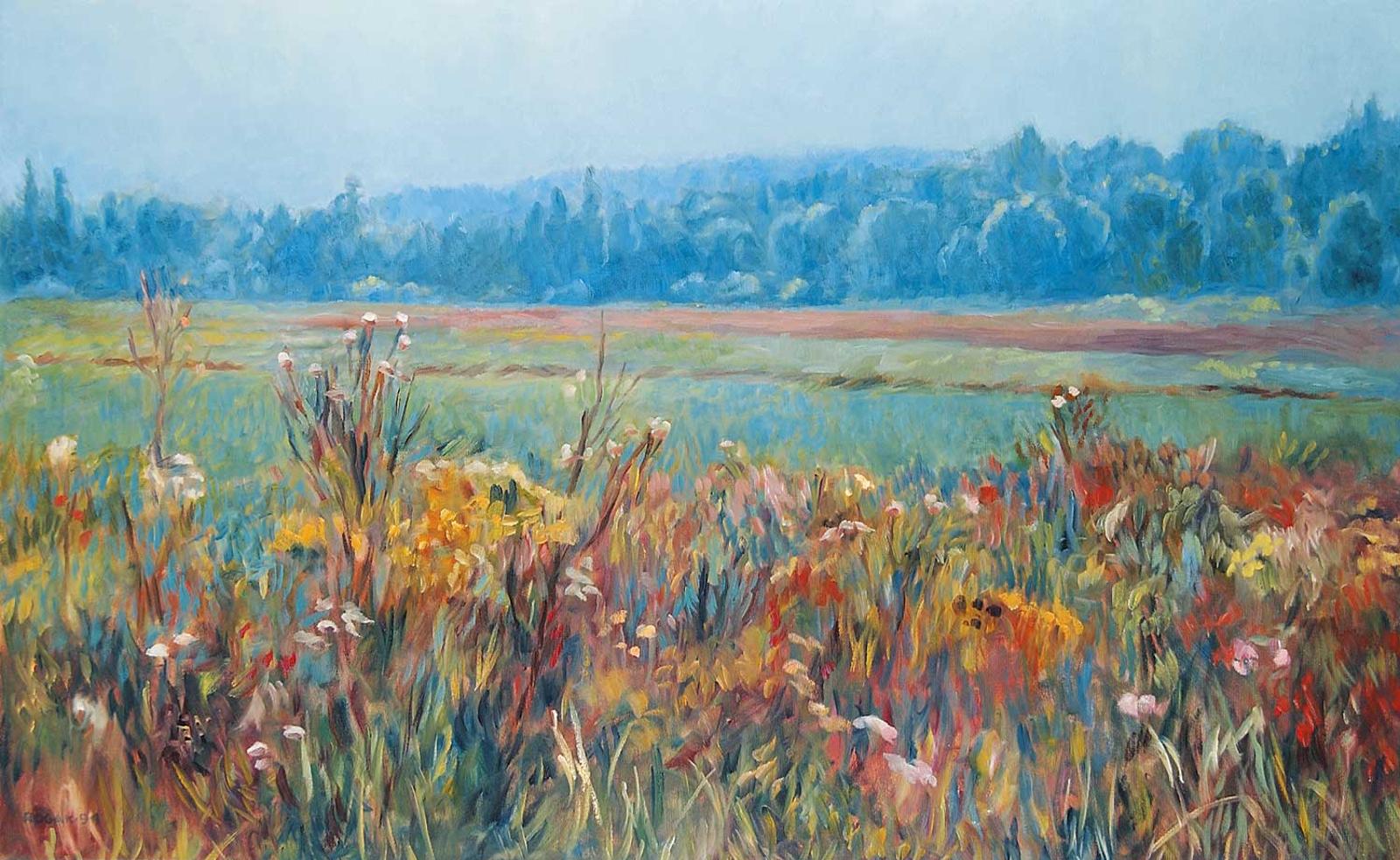 Helen Rogak (1937) - Mow's Hill [View from Saanich]