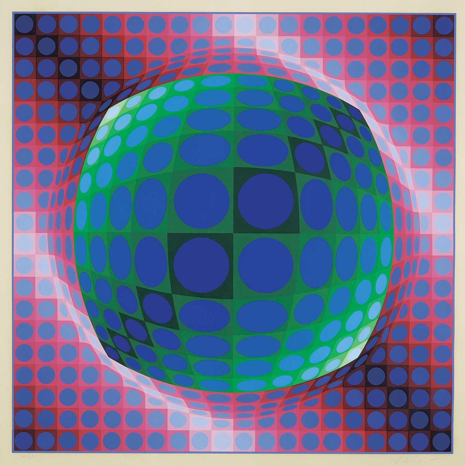 Victor Vasarely (1906-1997) - Vega  #240/250