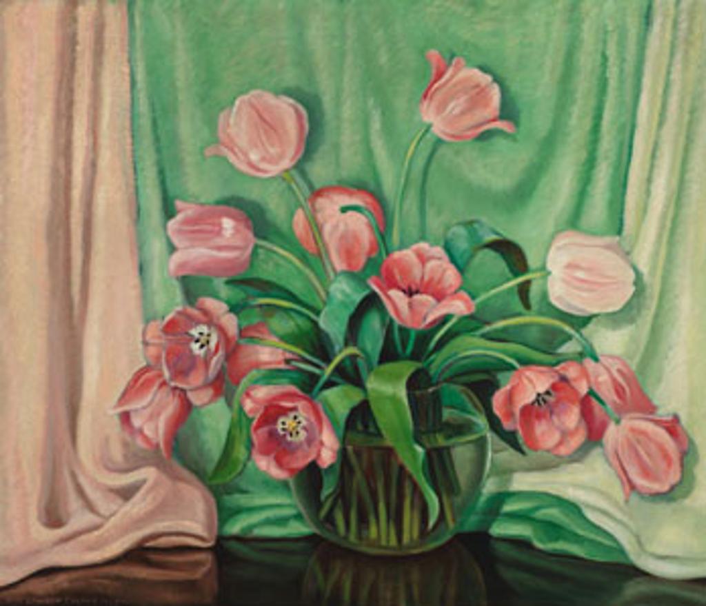 Nan (Anna Getrude Lawson) Cheney (1897-1985) - Tulips