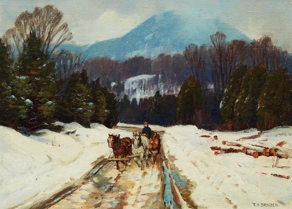 Frederick Henry Brigden (1871-1956) - March Weather, Eastern Townships