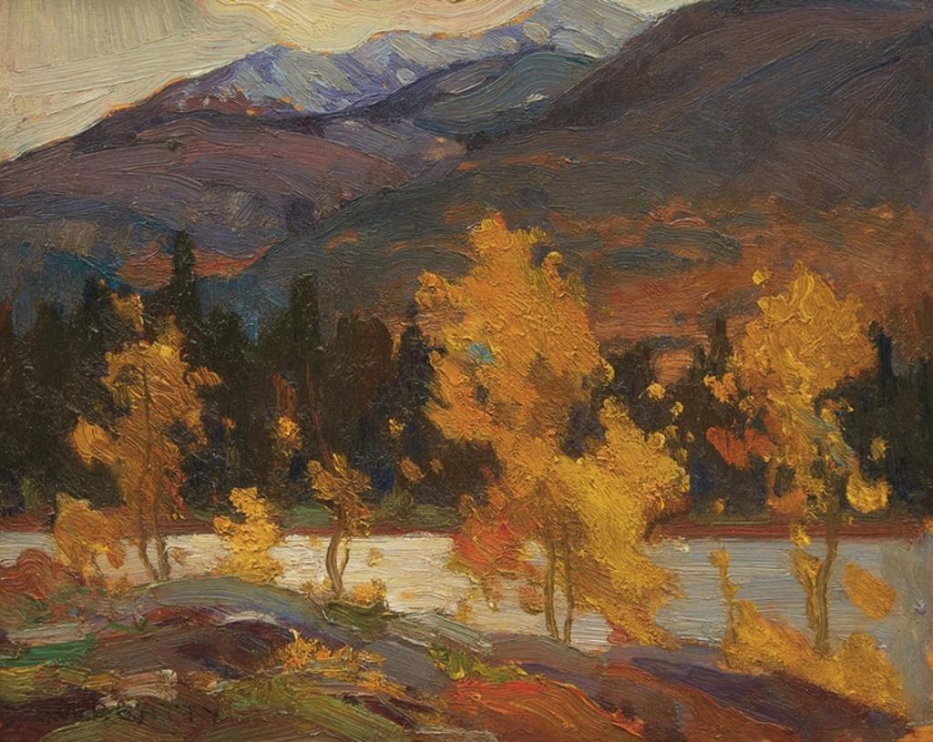 John William (J.W.) Beatty (1869-1941) - Lake Edith, Jasper Park (1914)