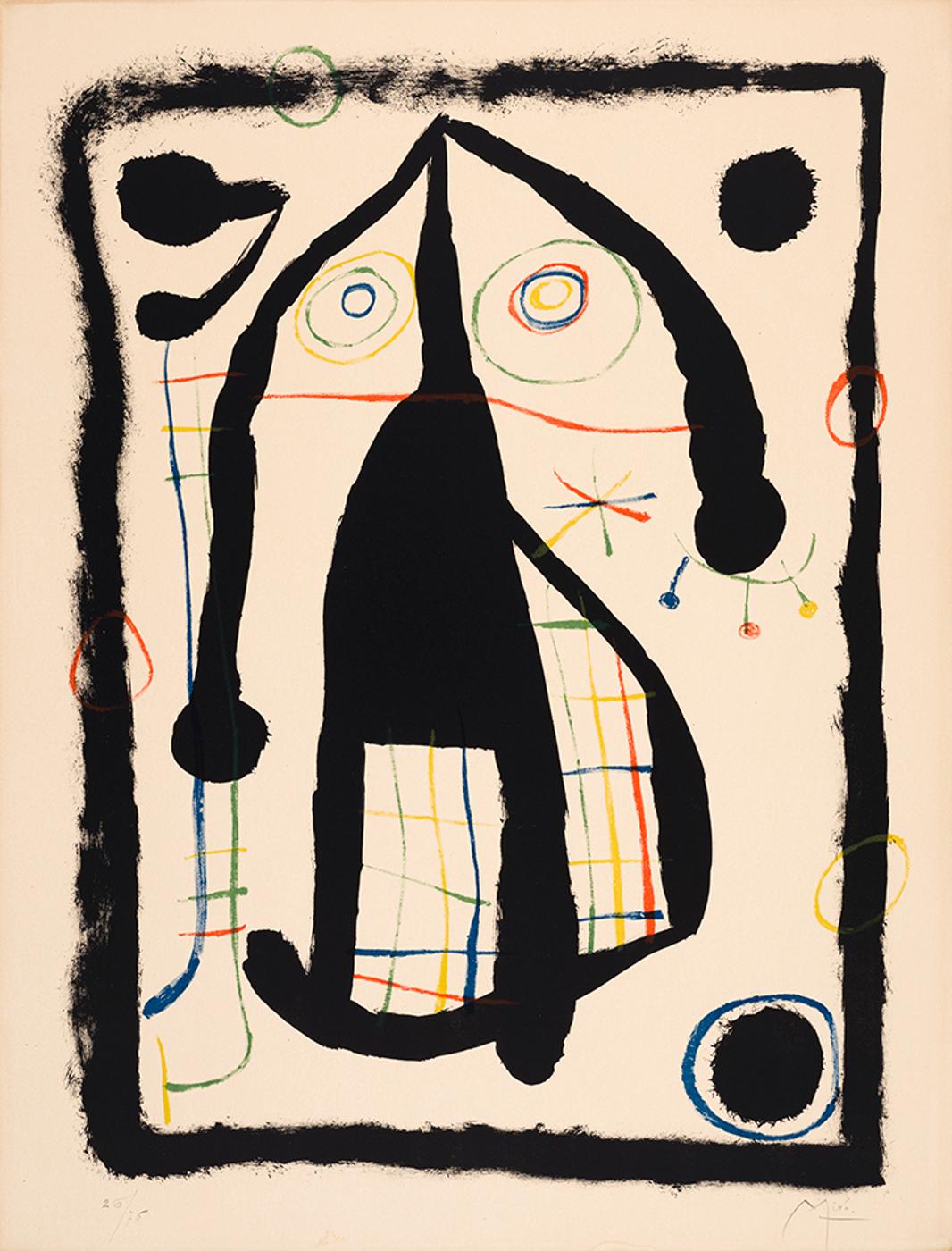 Joan Miró (1893-1983) - L'Étrangère