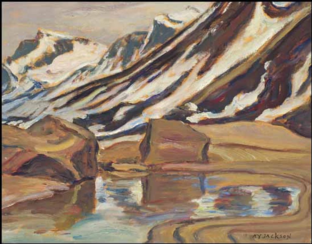 Alexander Young (A. Y.) Jackson (1882-1974) - Baffin Island, 12 Slopes of Mount Battle