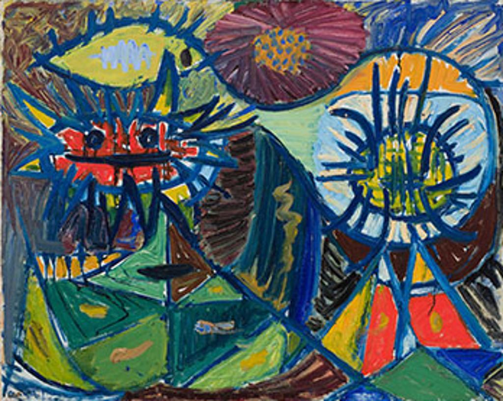 Asger Jorn (1914-1973) - Rifki florblomster