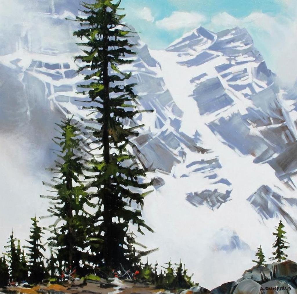 Allan Dunfield (1950) - Standing Proud (Banff National Park, Valley Of Ten Peaks); 2012