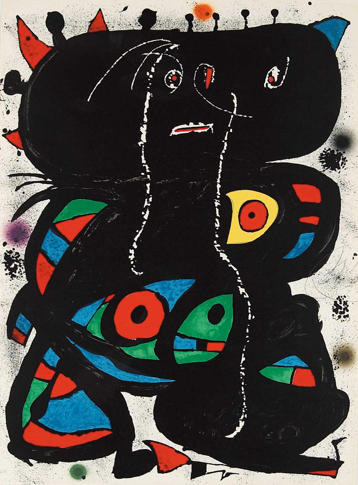 Joan Miró (1893-1983) - Hommage au Prix Nobel  #H/C