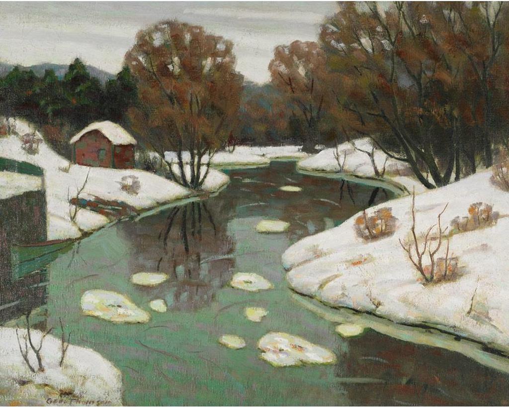 George Albert Thomson (1868-1965) - Ice Floes