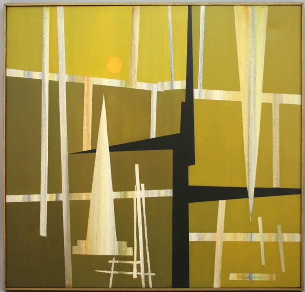 Gilbert Masson (1914-1984) - Abstract Composition, 1969,