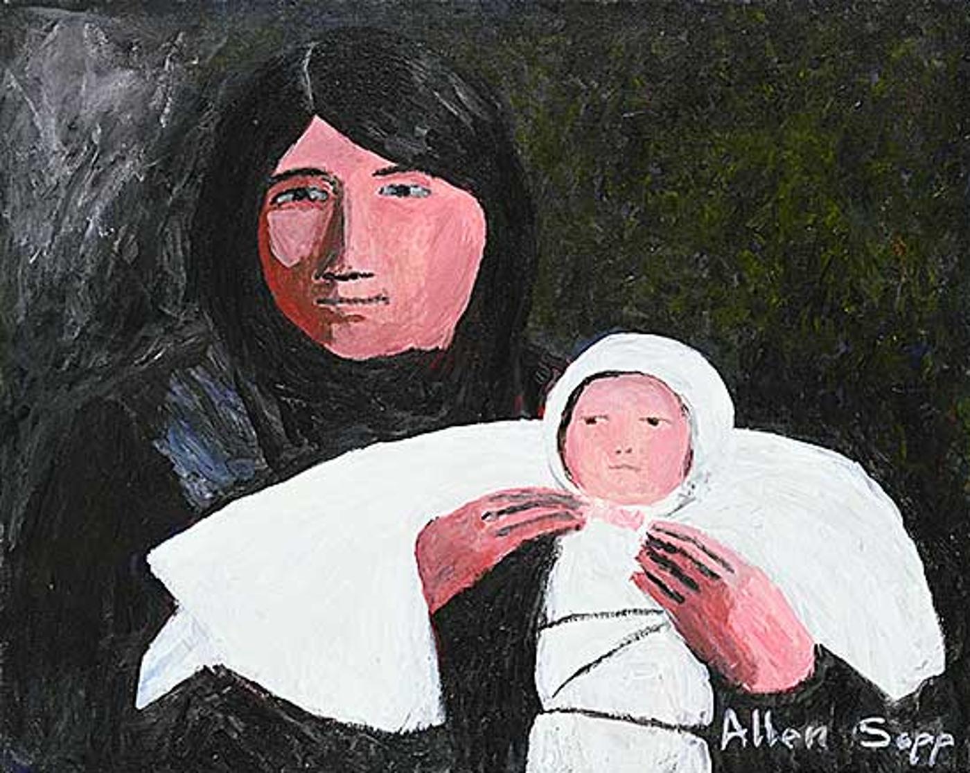 Allen Fredrick Sapp (1929-2015) - Mother and Baby