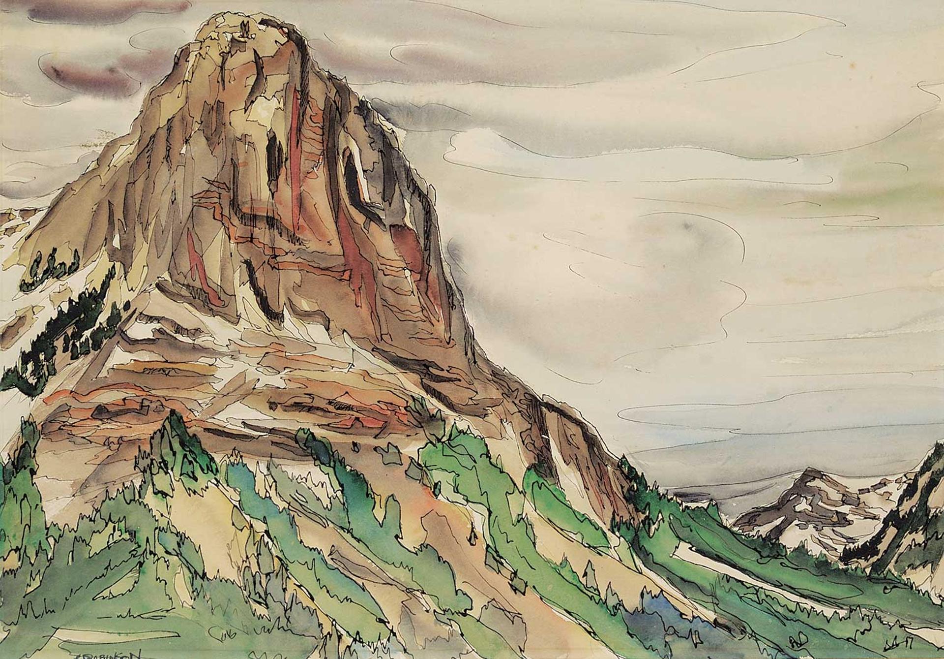 Clifford Foard Cliff Robinson (1916-1992) - Near Canmore Alta.