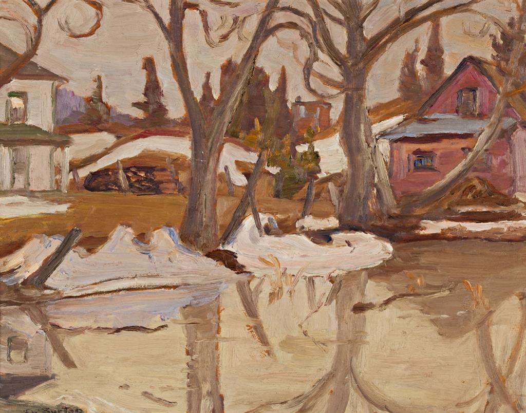 Ralph Wallace Burton (1905-1983) - Spring Pond, Poltimore