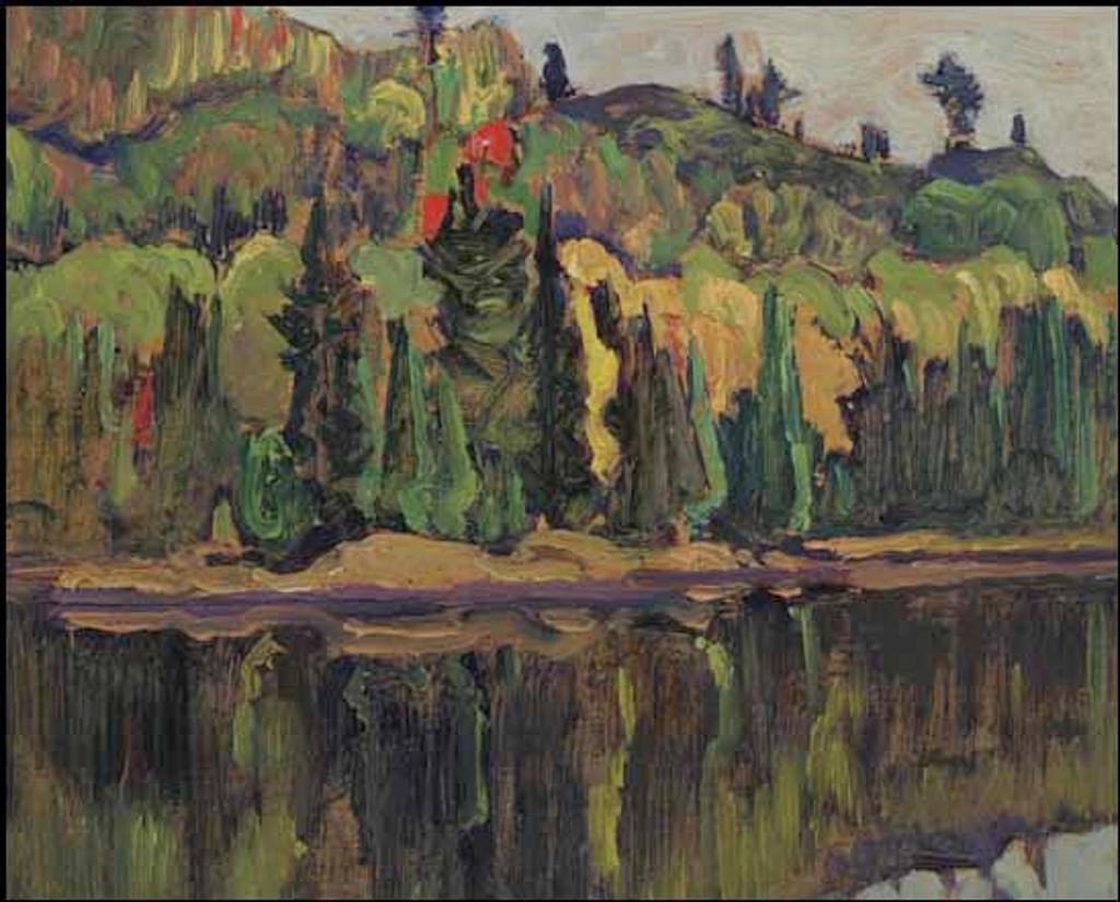 James Edward Hervey (J.E.H.) MacDonald (1873-1932) - Varley Lake, Algoma